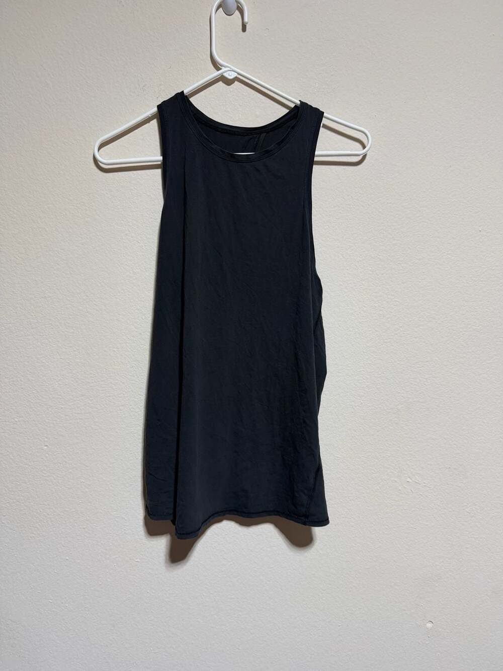 Lululemon Black Open-Back Athletic Tank Top